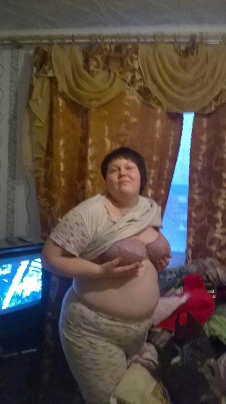 фото толстая русская мама
